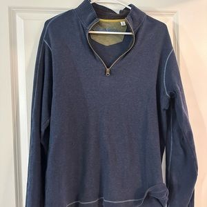 Zip up sweater size L